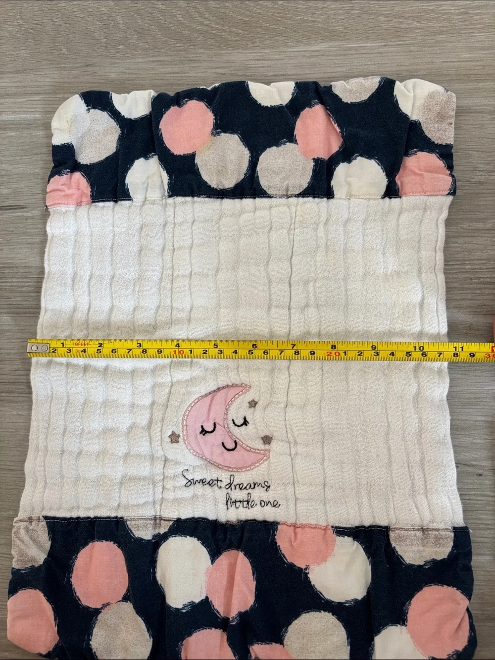 Navy & Pink Floral Baby Bib Cloth Duo